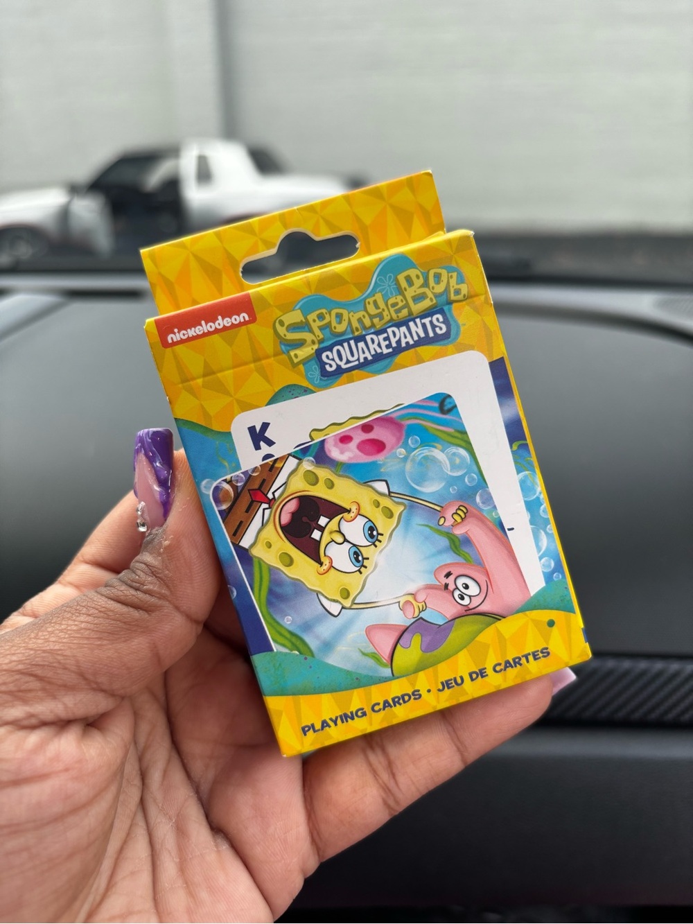 Nickelodeon SpongeBob SquarePants Playing Cards - Yellow & Blue